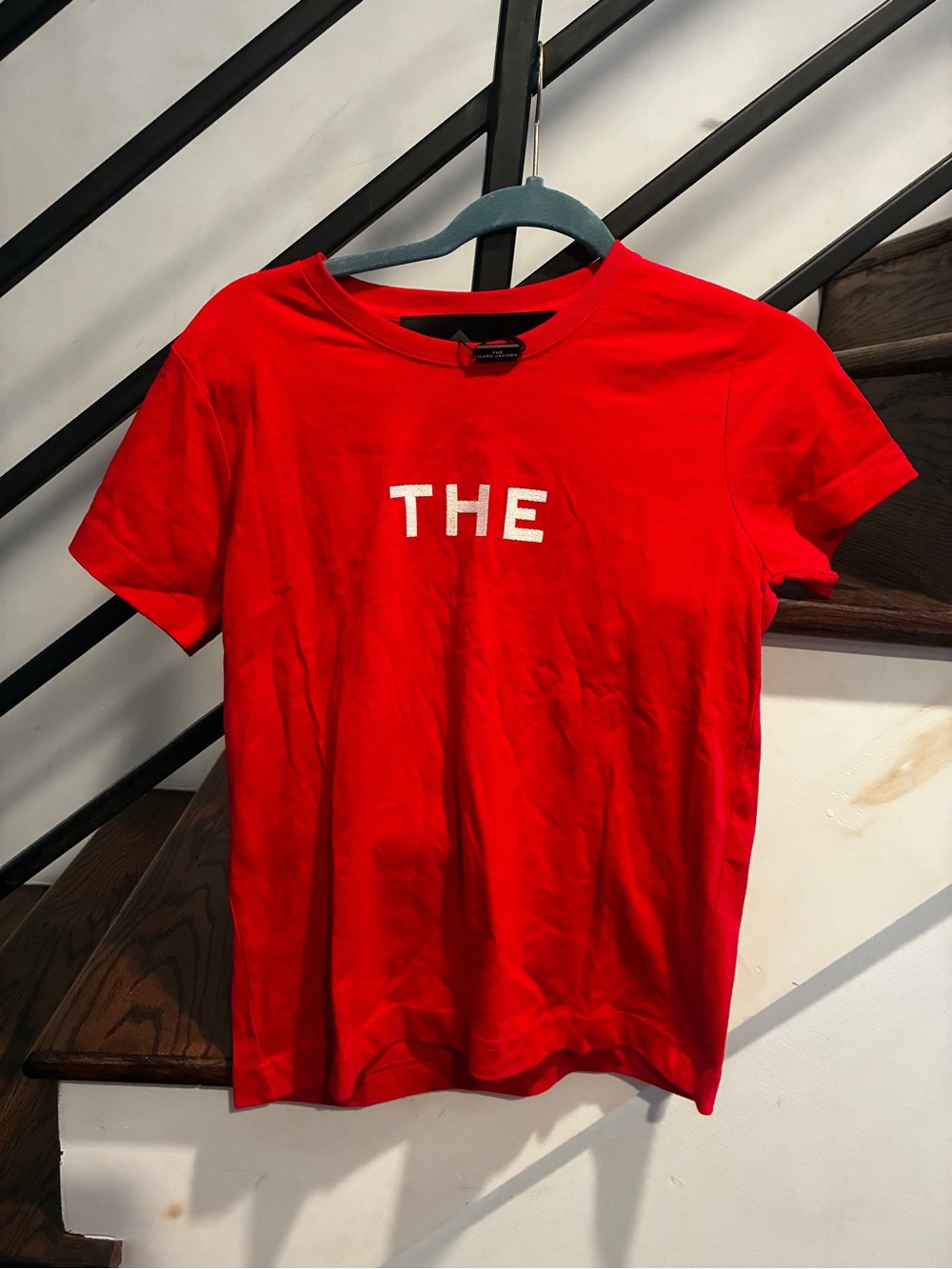 NWT Marc Jacobs "The T-Shirt" Red Short Sleeve Crewneck - Size S/P